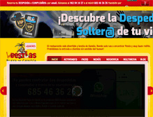 Tablet Screenshot of gandia.losbestias.com